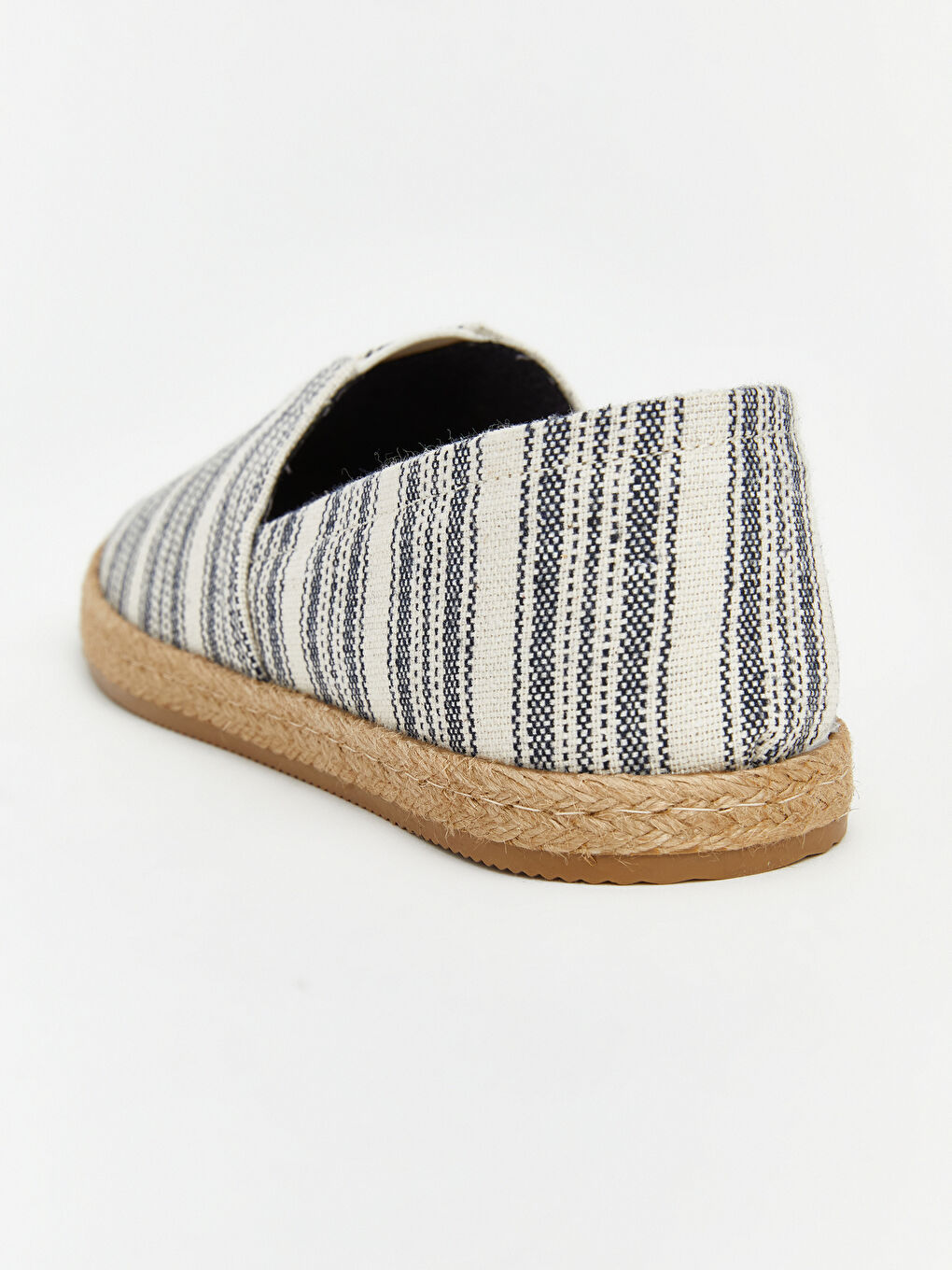 Karışık Hasır Tabanlı Erkek Espadril-4