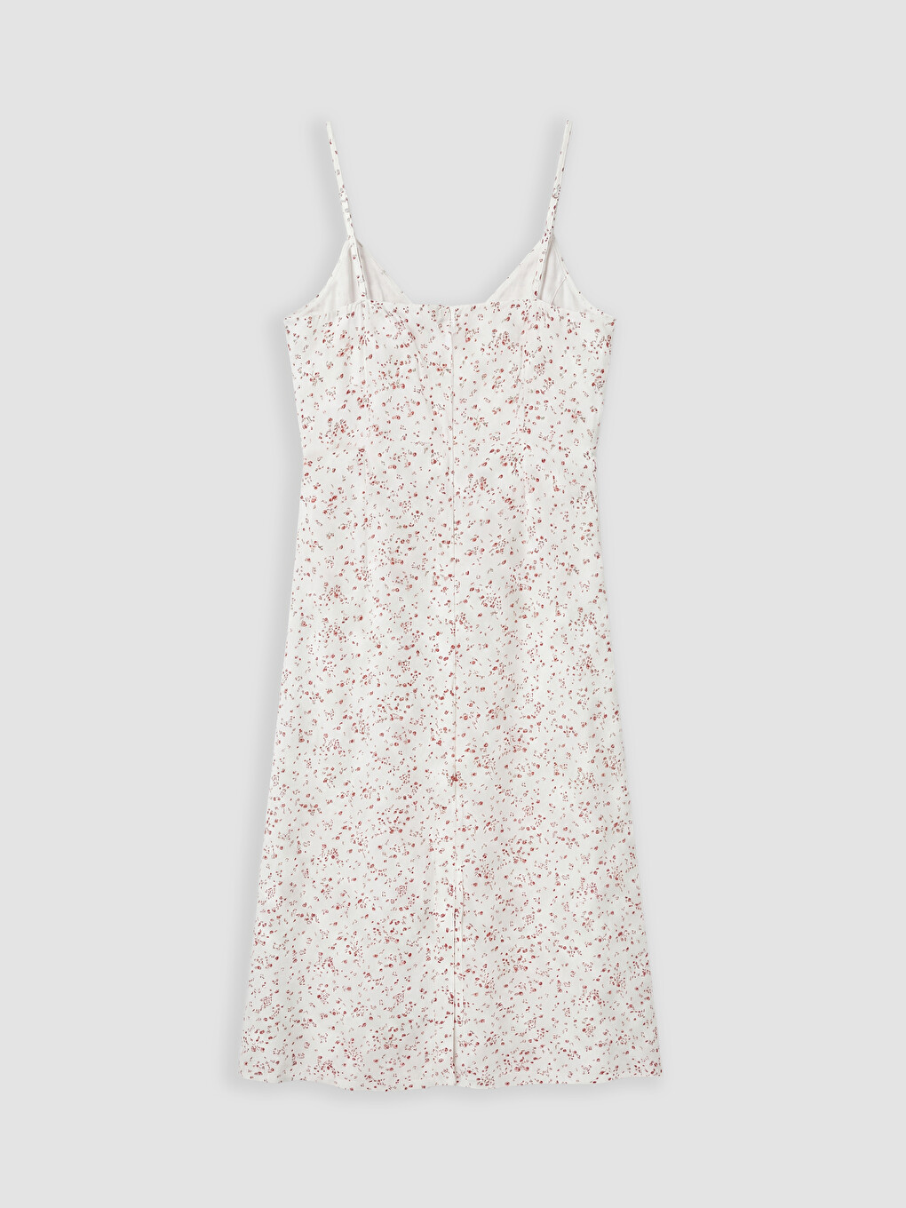 Rochie Florală Cu Bretele Decolteu În V-5