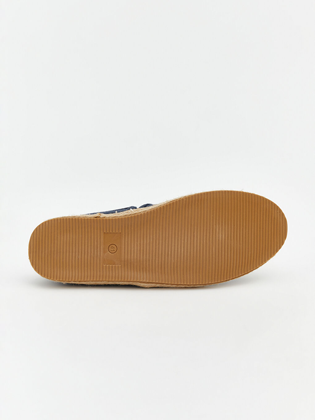 Lacivert Hasır Tabanlı Erkek Espadril-3