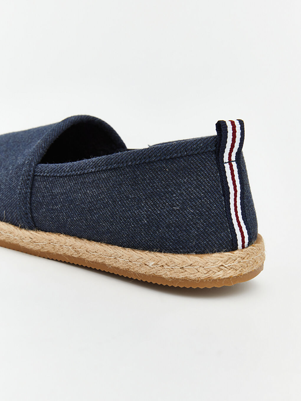 Lacivert Hasır Tabanlı Erkek Espadril-4