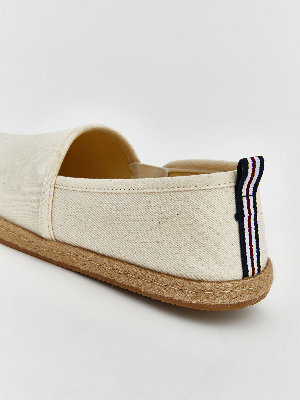 Bej Hasır Tabanlı Erkek Espadril-4