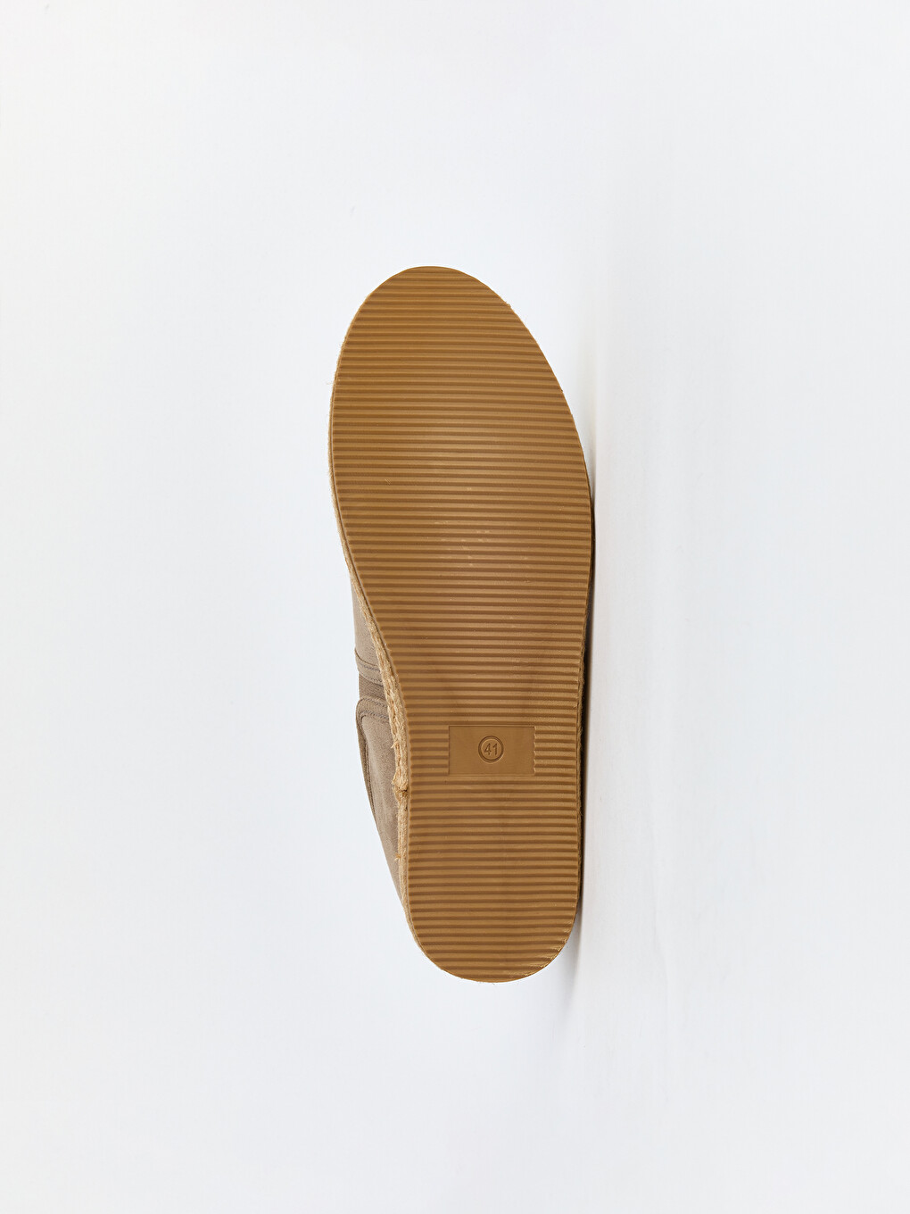 Bej Hasır Tabanlı Erkek Espadril-2