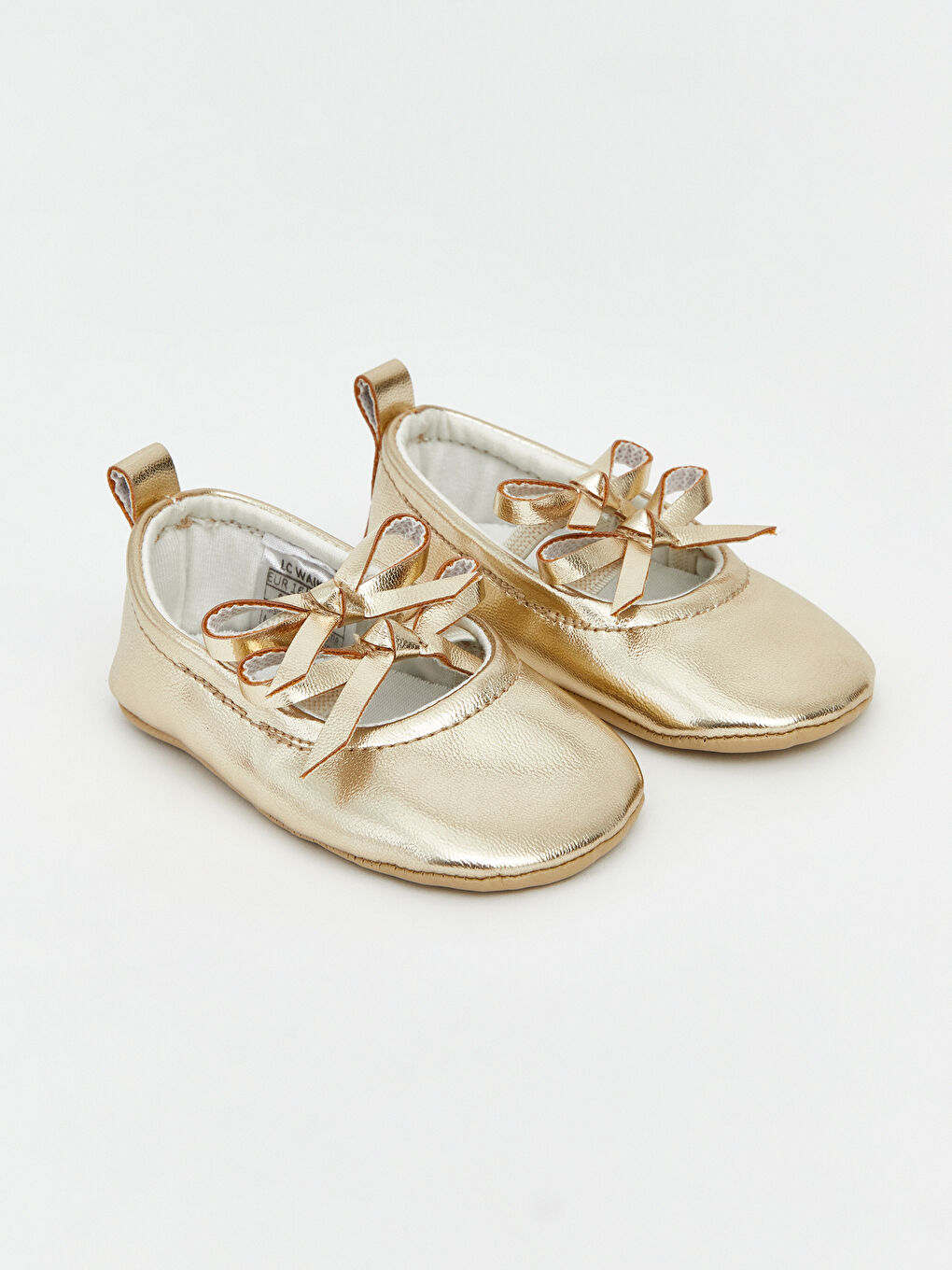 Girl YELLOW Pram Shoes