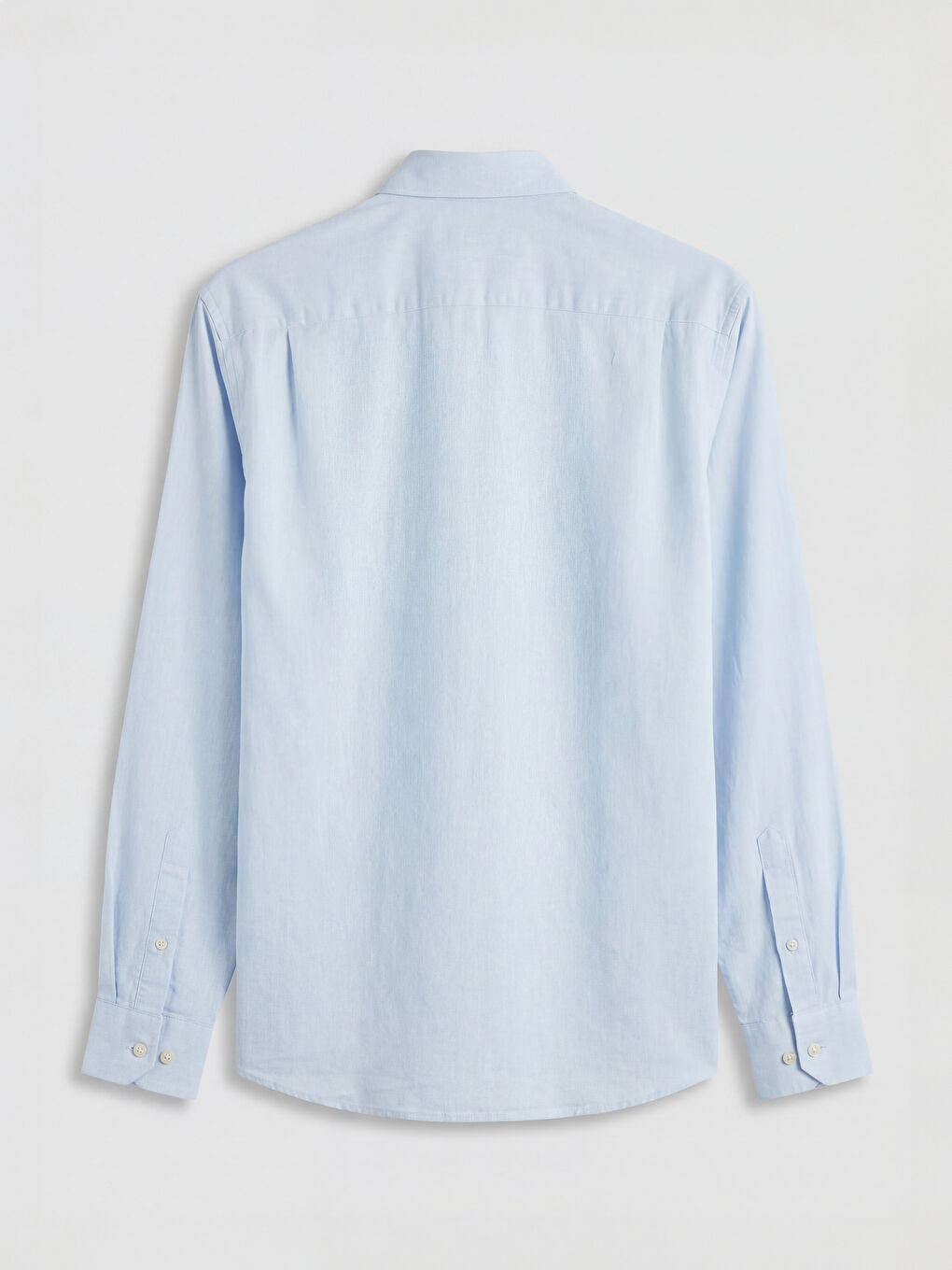 Mavi Regular Fit Keten Karışımlı Erkek Gömlek-1