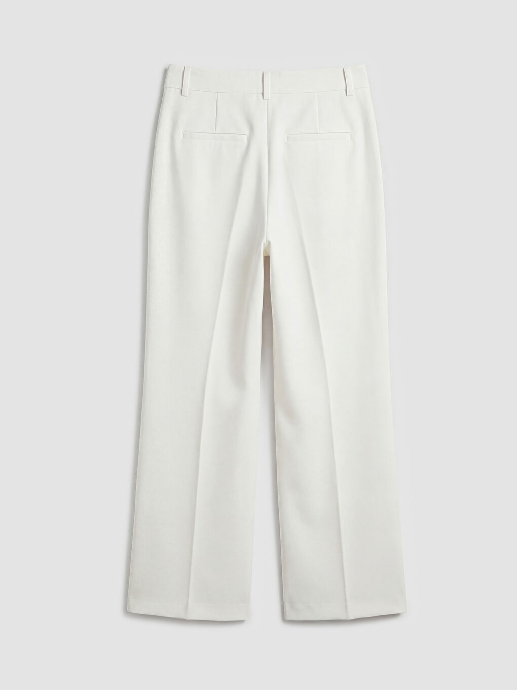 Ekru Loose Fit Kadın Pantolon-1