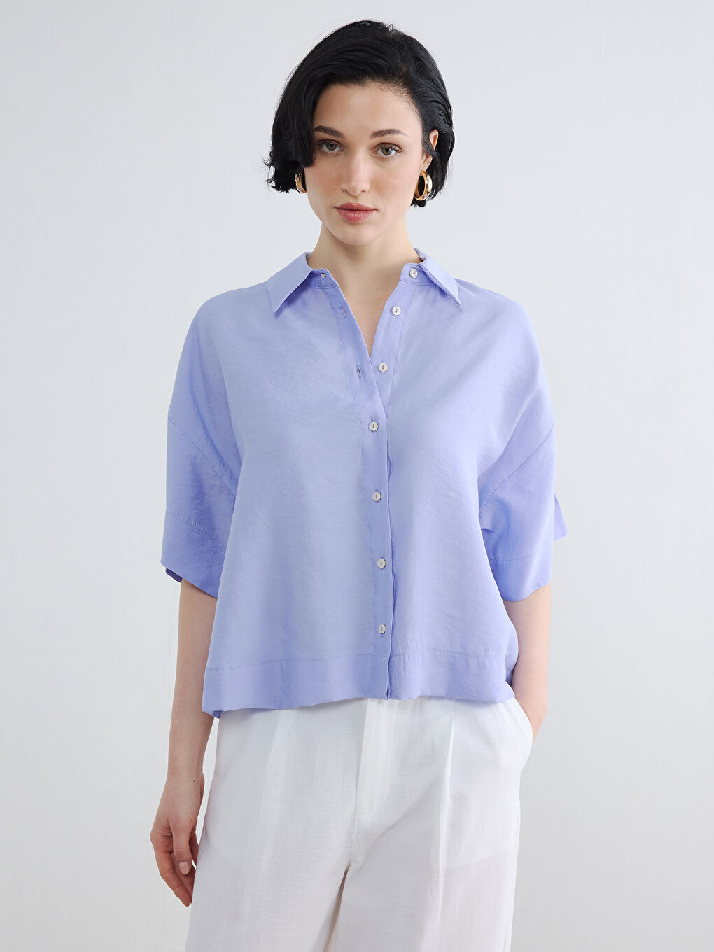 Modal Blended Women's Shirt