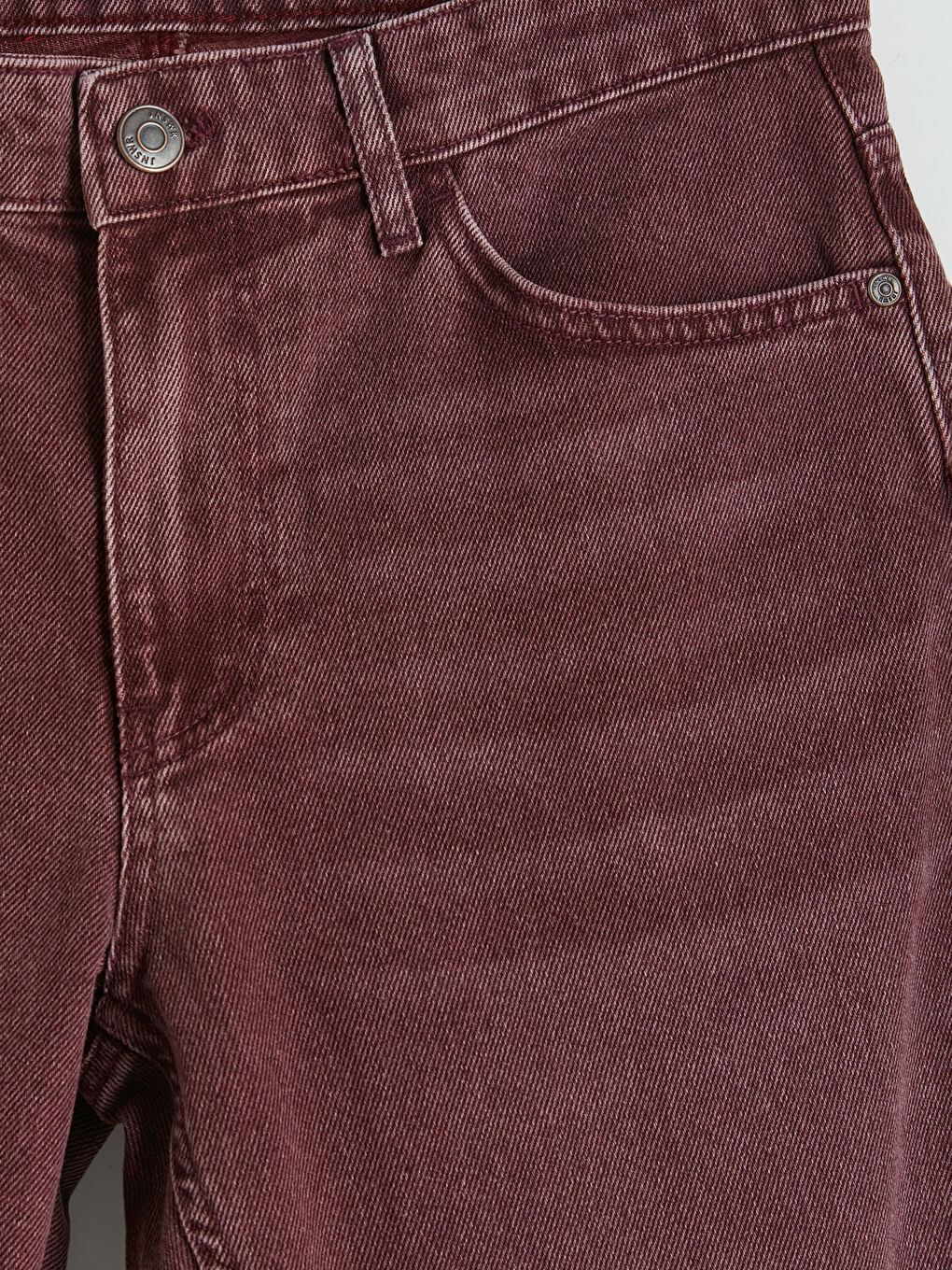 Pembe Regular Fit Erkek Jean Şort-2