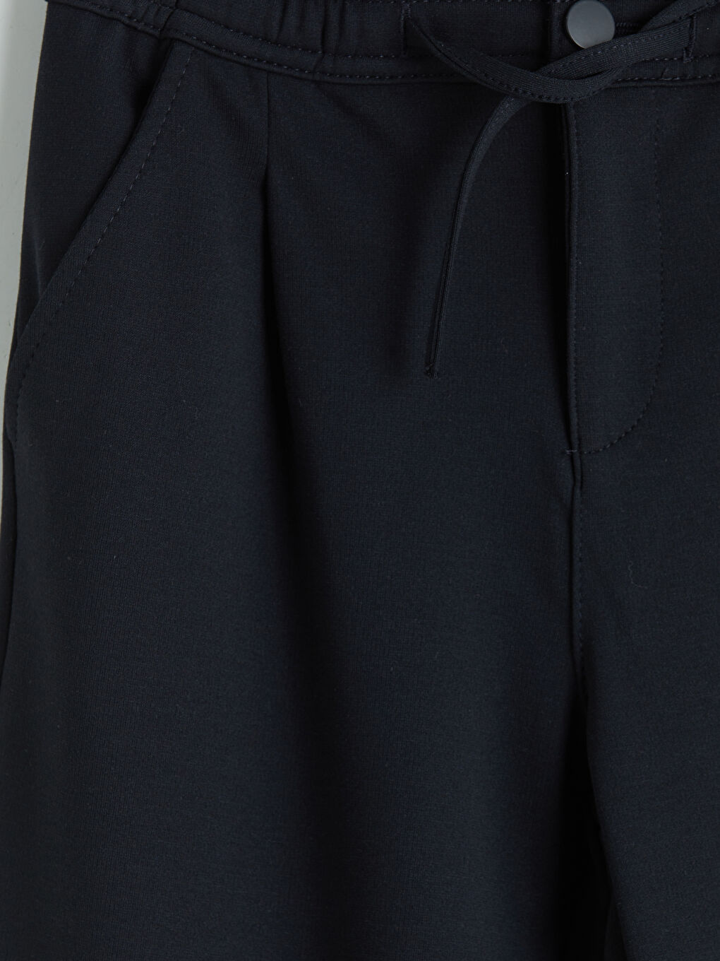 Lacivert Regular Fit Erkek Çocuk Pileli Pantolon-2