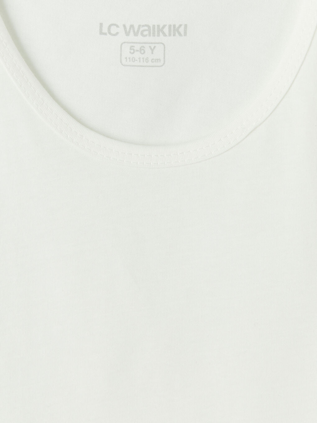 Ekru Bisiklet Yaka Erkek Çocuk Atlet 5'li-3