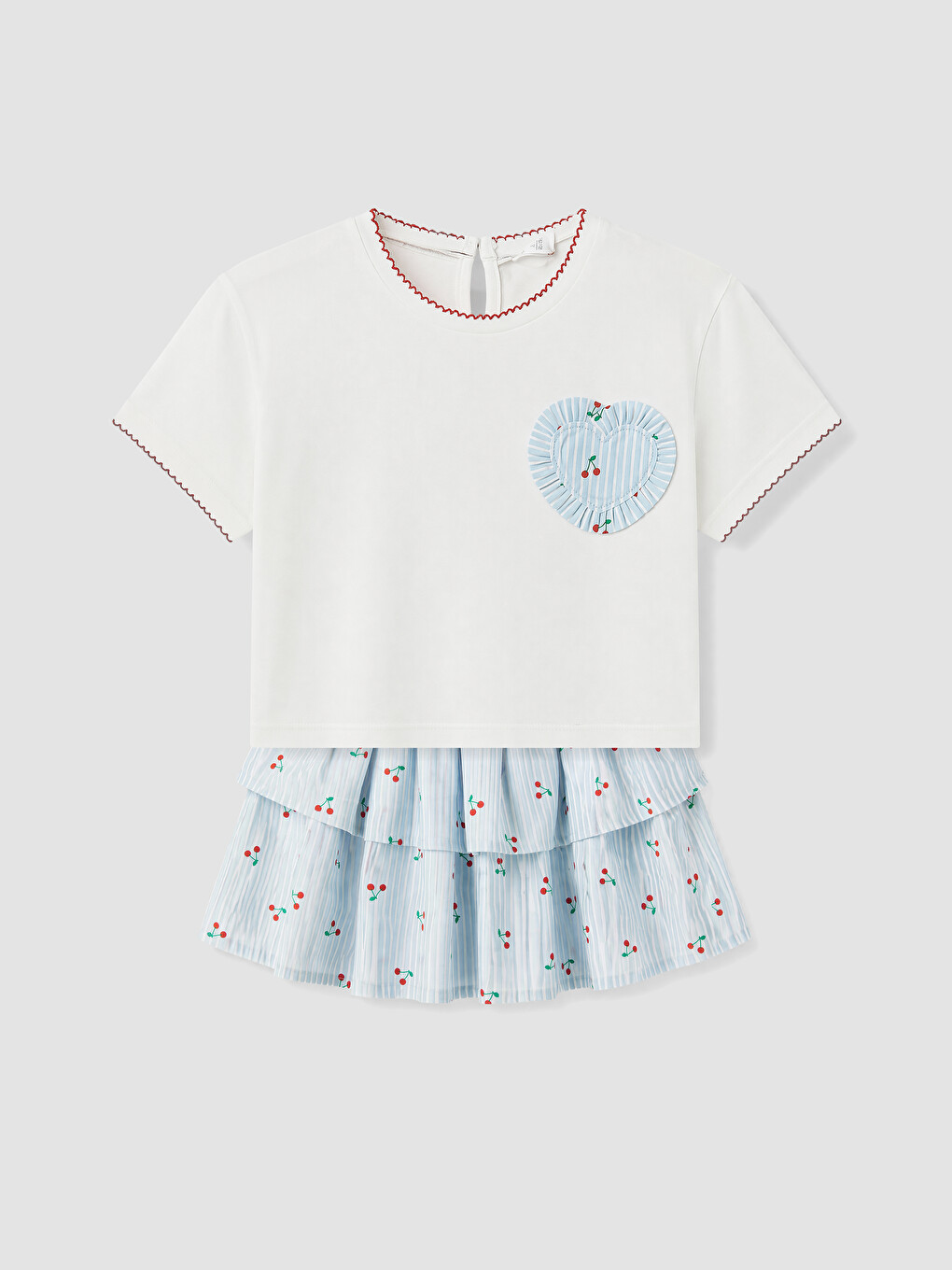 Girl White Set