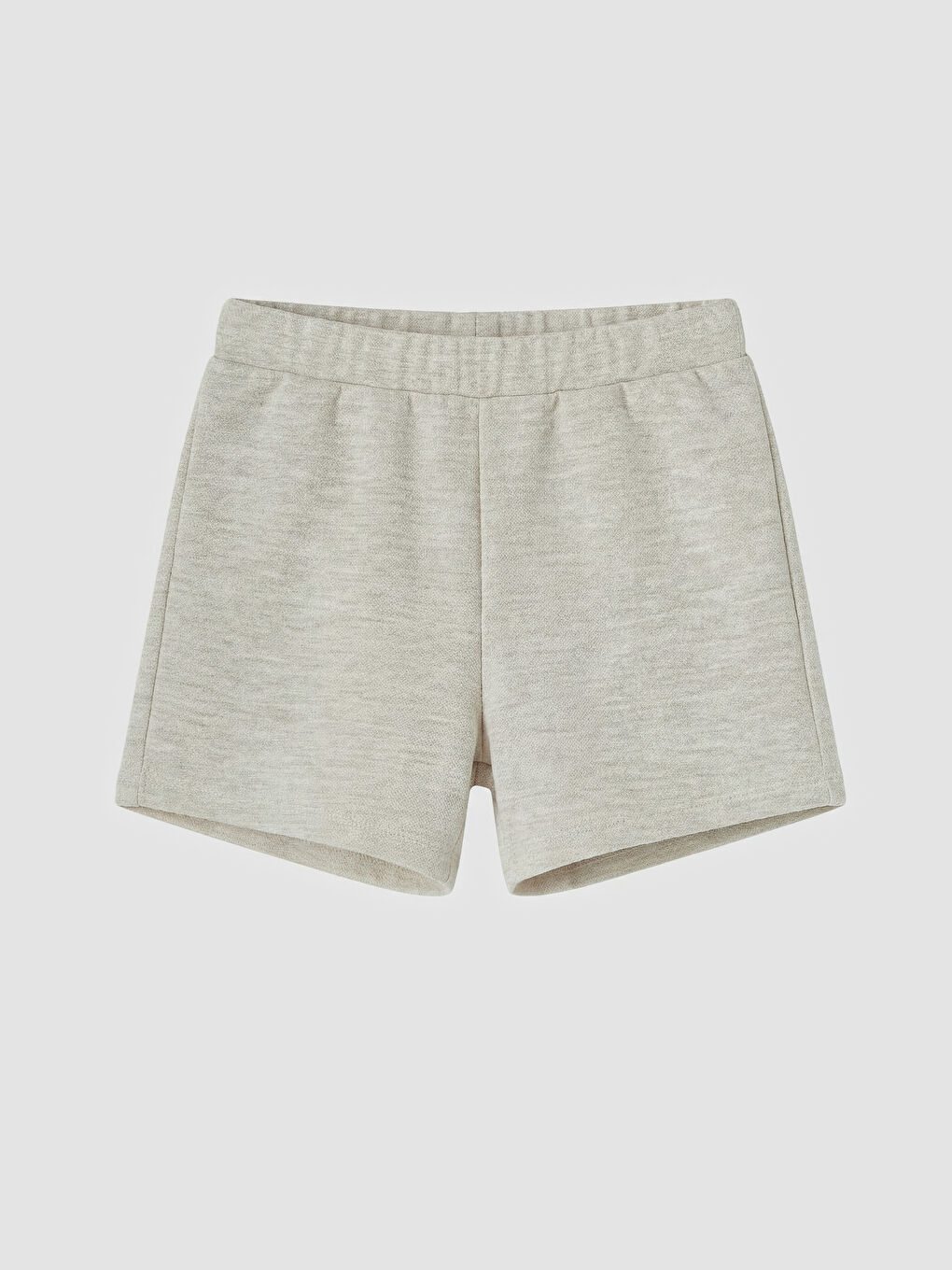 Ekru Erkek Bebek Şortlu Takım-2