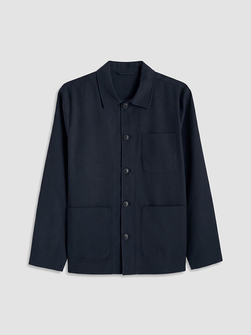 Lacivert Regular Fit Erkek Blazer Ceket-4