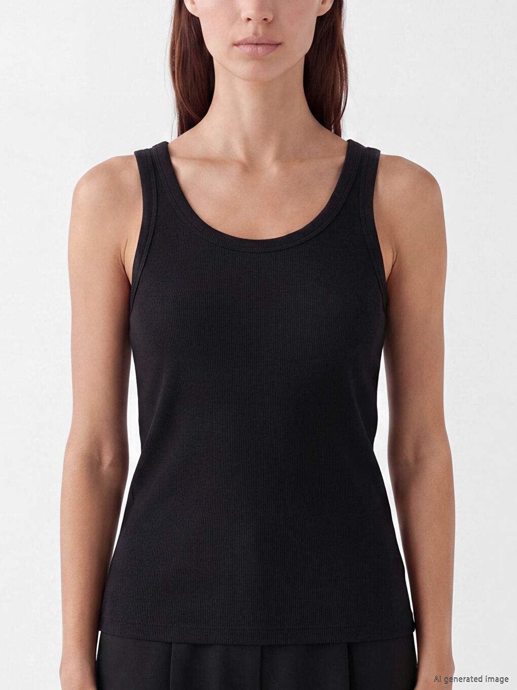 U Neck Women's Tank Top-2