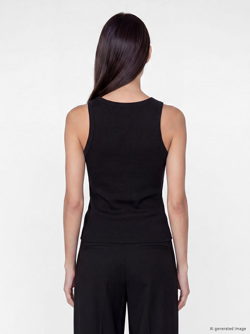 U Neck Women's Tank Top-3