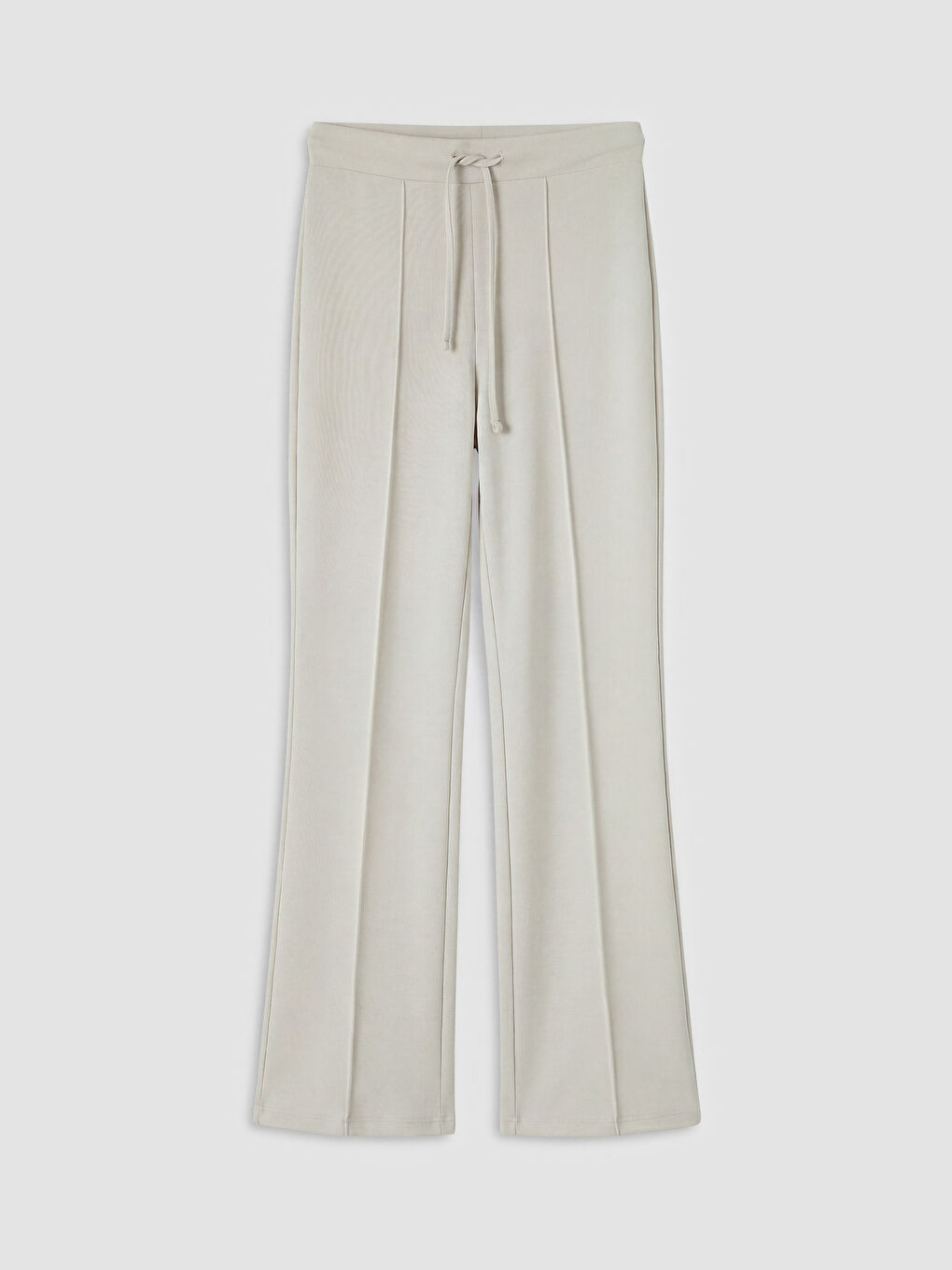 Gri İspanyol Paça Soft Touch Kadın Eşofman Altı