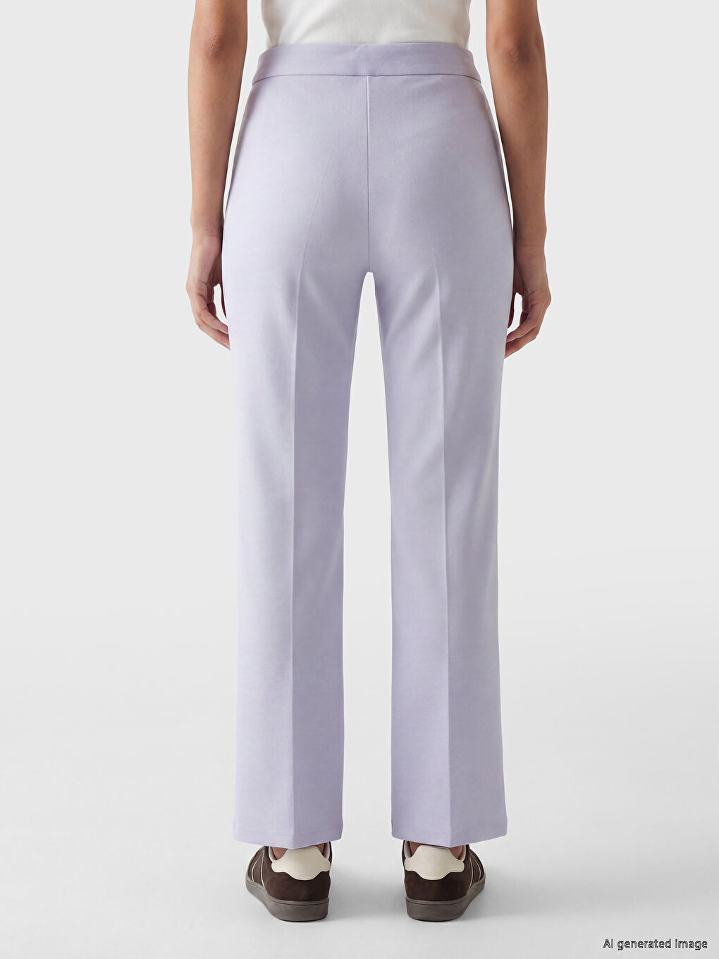 Elastic Waist Women's Sweatpants-3