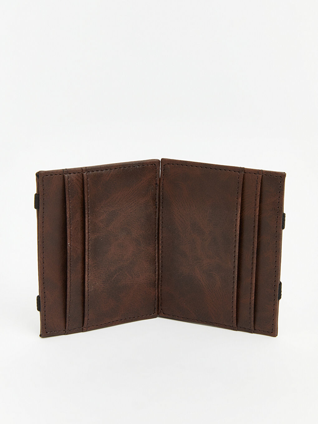 Kahverengi Hakiki Deri Erkek Kartlık-3