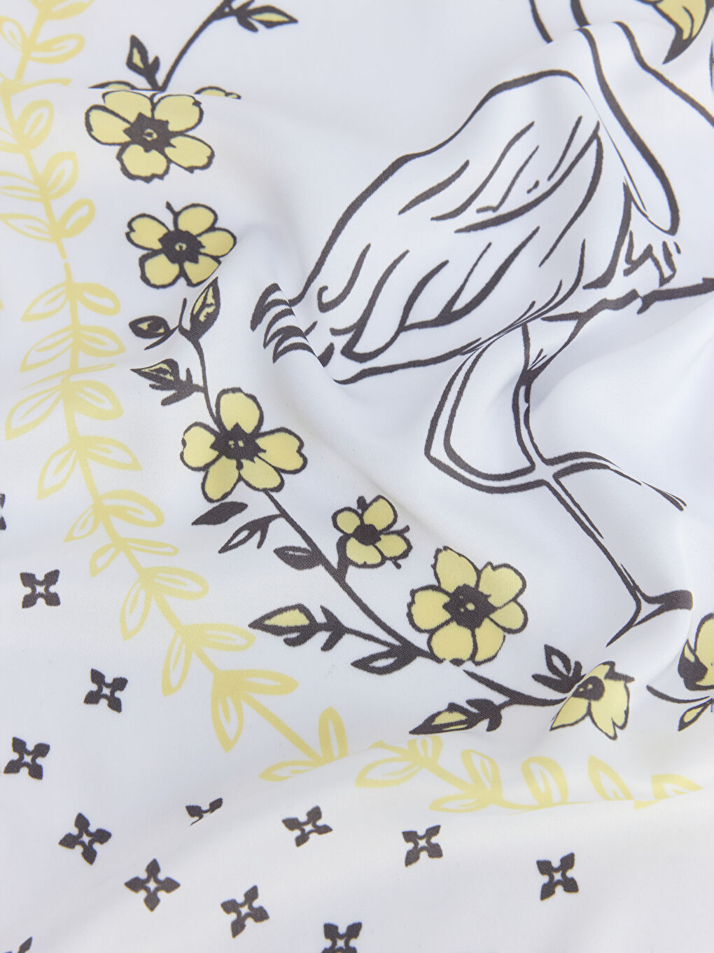 Kahverengi Desenli Kadın Bandana 2'li-6