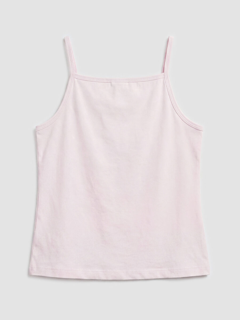 Beyaz Basic Kız Çocuk Atlet-10