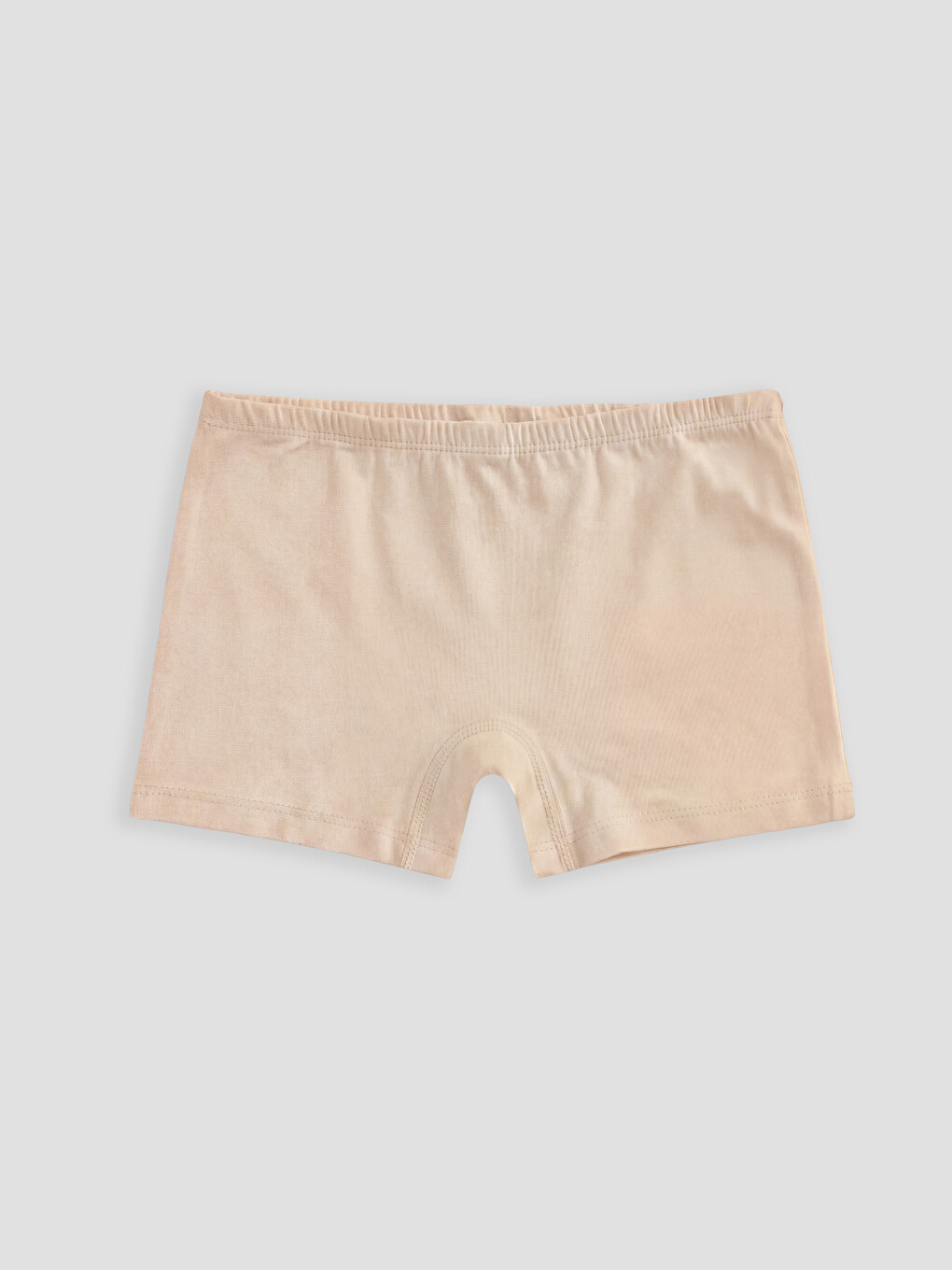 Bej Kız Çocuk 3'lü Boxer-3
