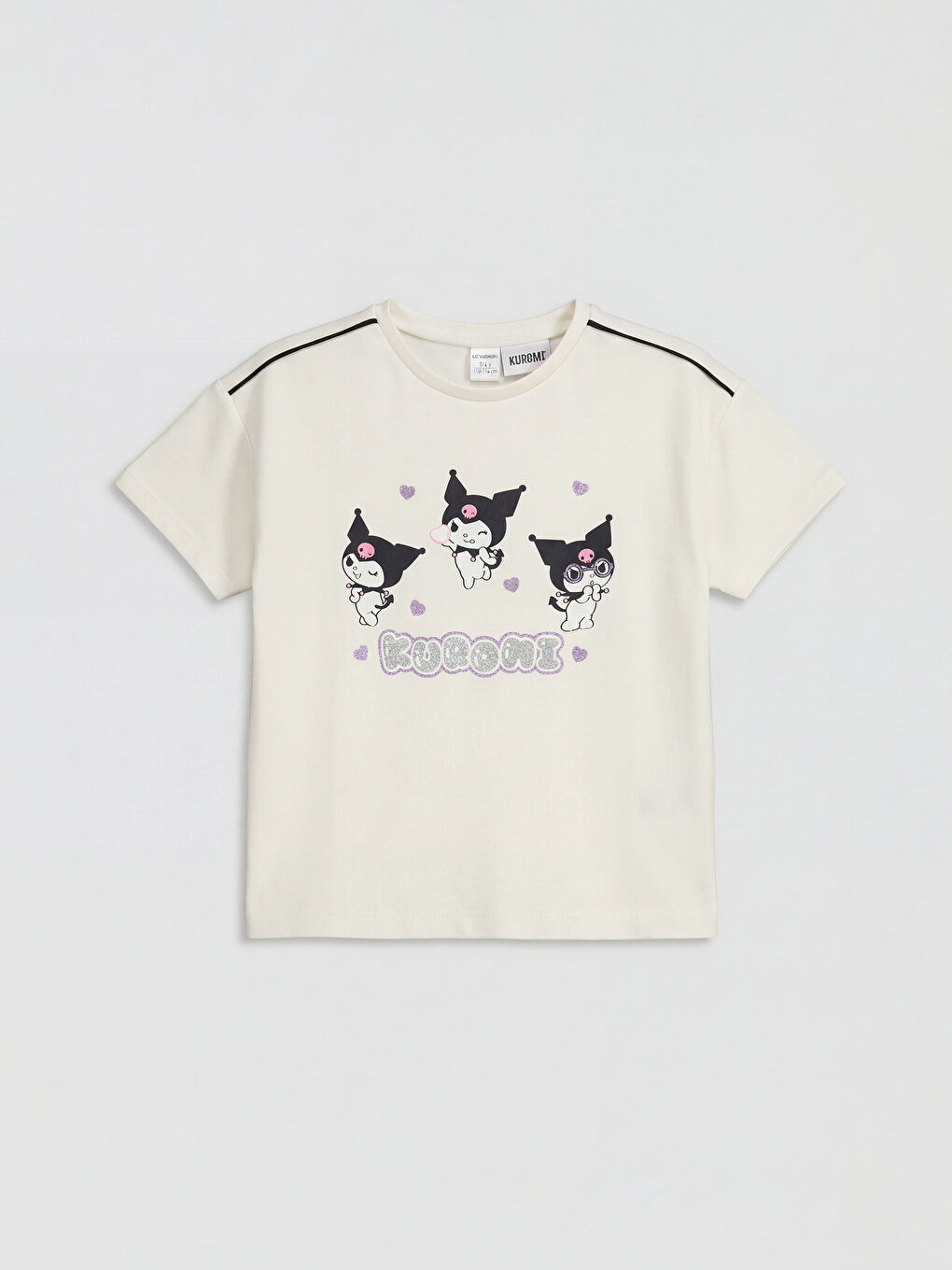 Ekru Kuromi Baskılı Kız Çocuk Takım-1