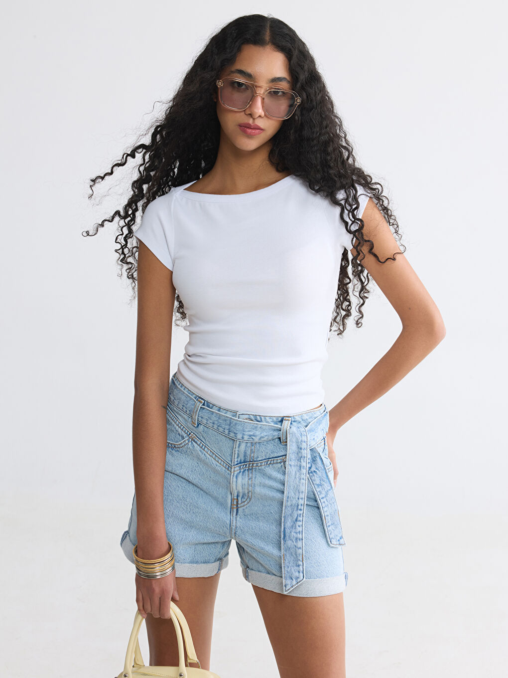 Slash Neck Women's T-Shirt