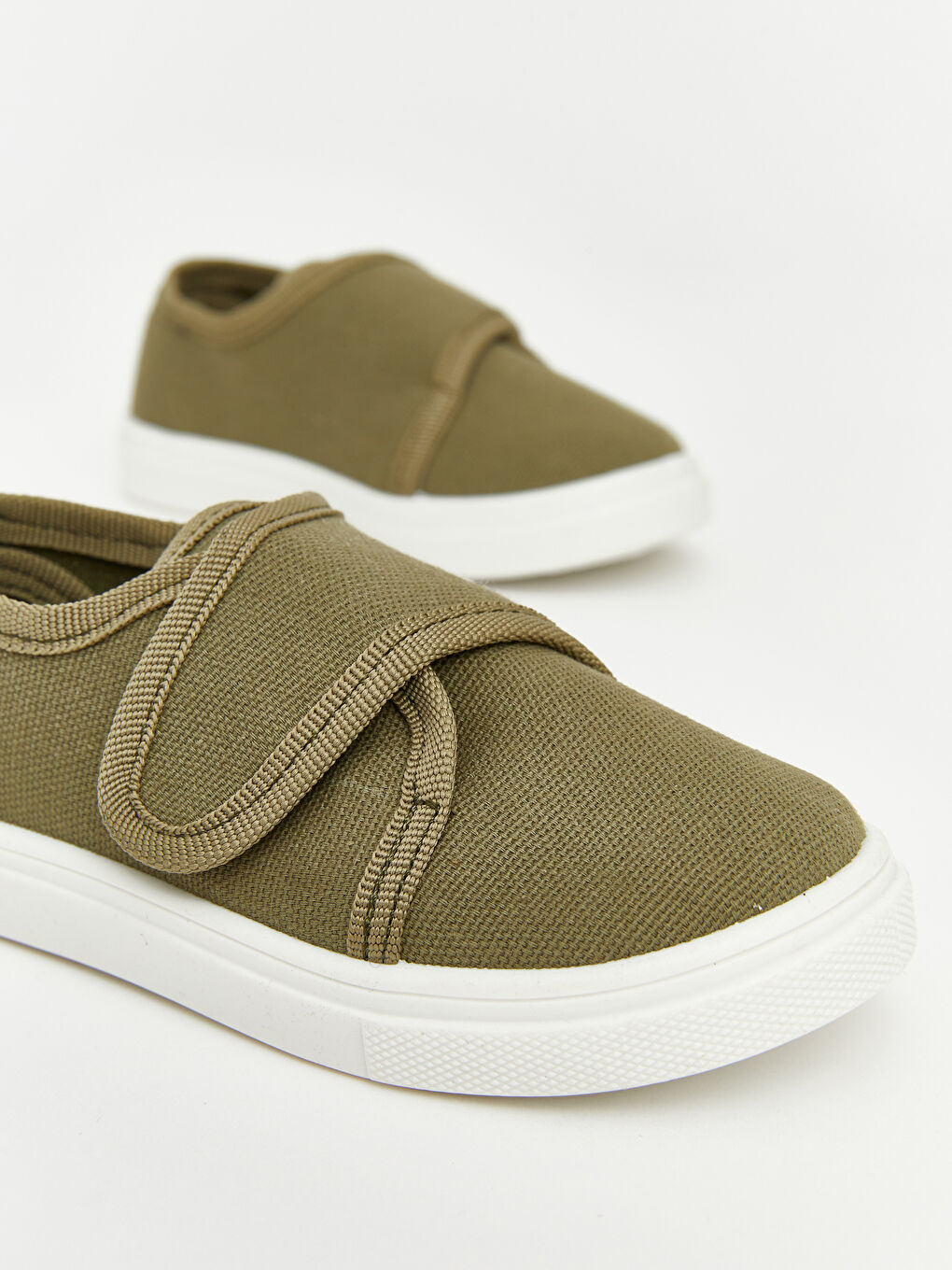 Haki Cırt Cırtlı Erkek Çocuk Spor Ayakkabı-2