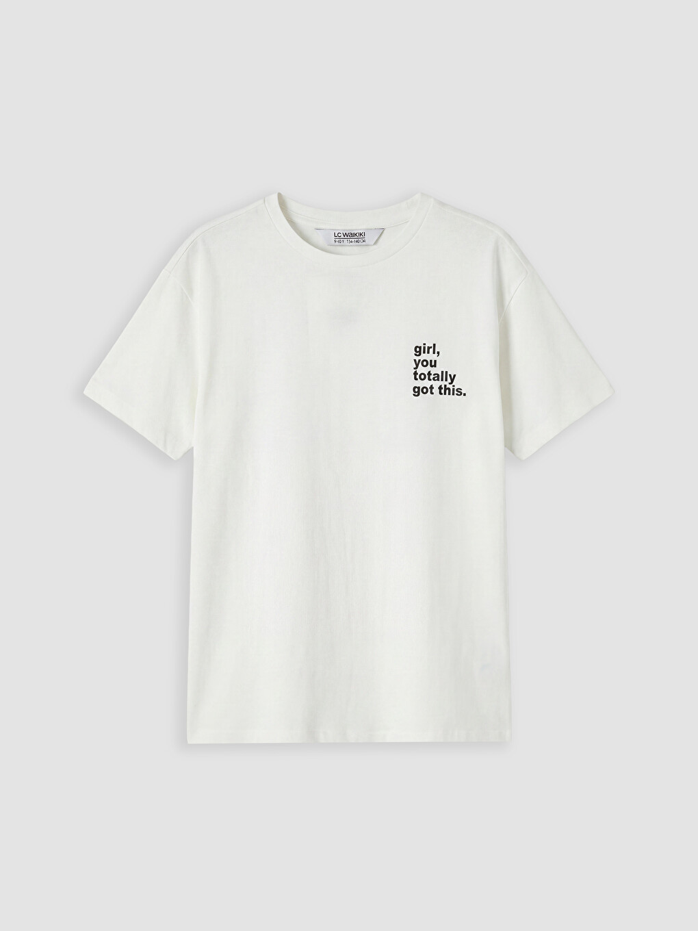 Girl Ecru T-Shirt