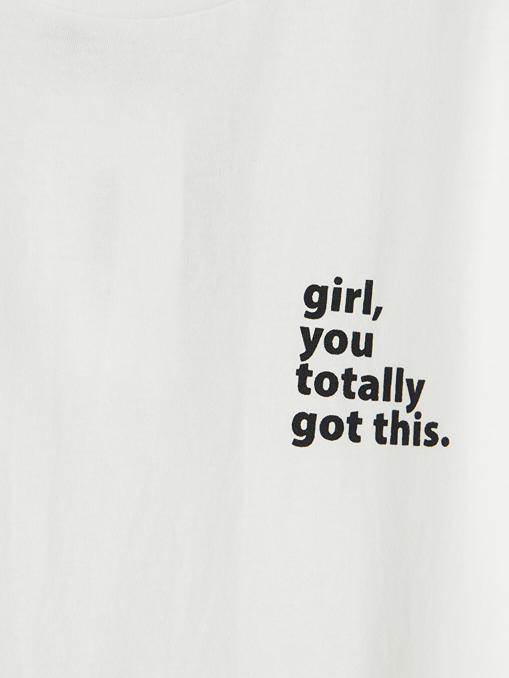 Girl Ecru T-Shirt-2