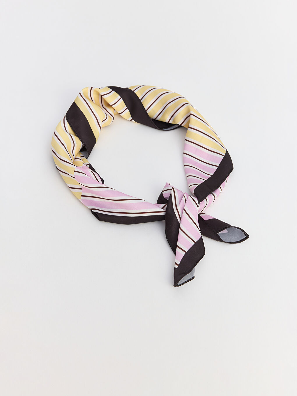 Kahverengi Desenli Kadın Bandana 2'li-1