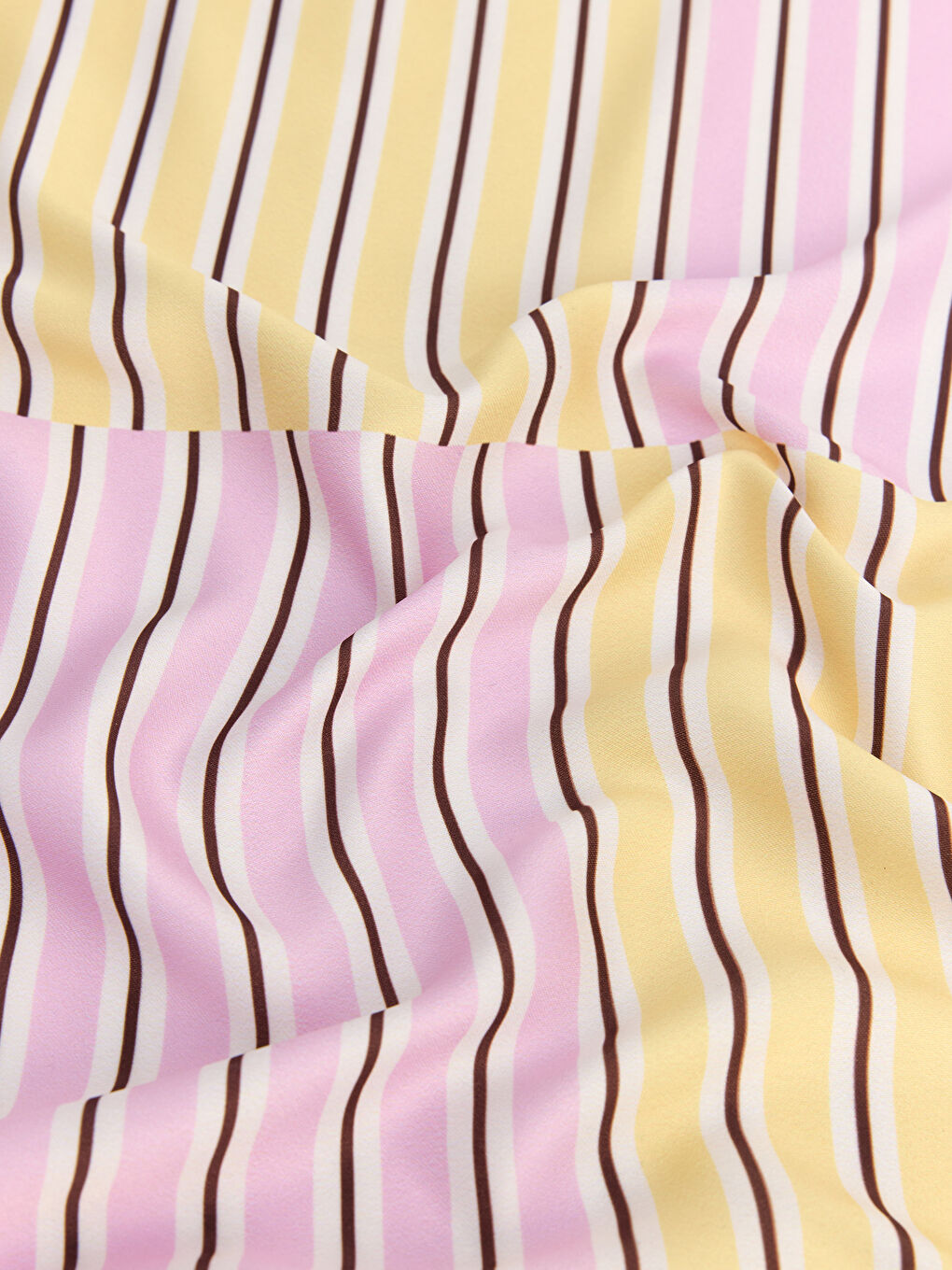 Kahverengi Desenli Kadın Bandana 2'li-5