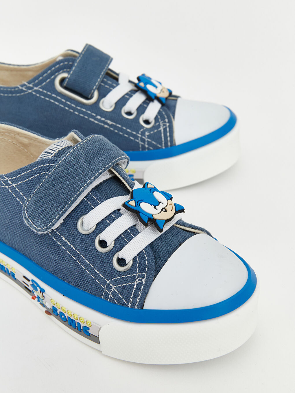 Mavi Sonic Baskılı Erkek Çocuk Spor Ayakkabı-2