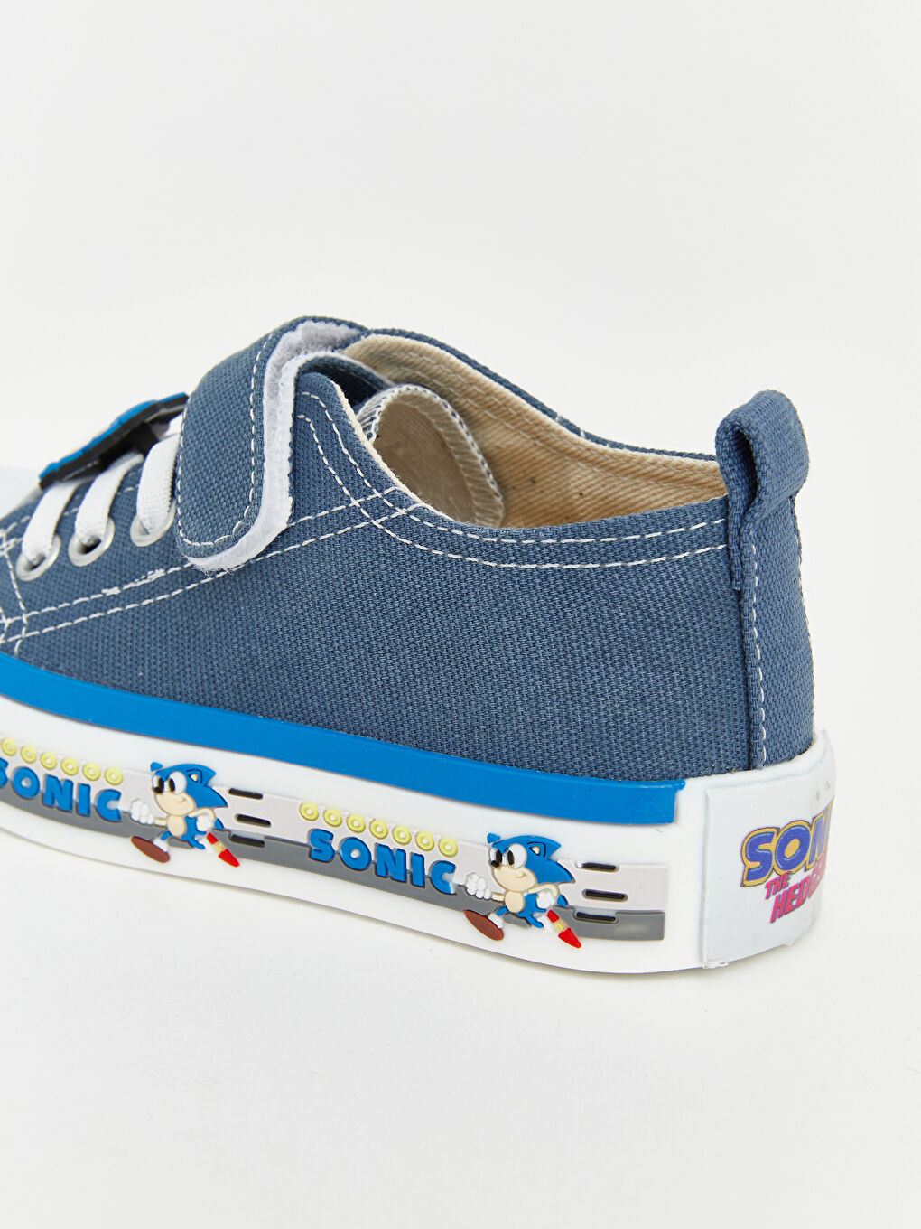 Mavi Sonic Baskılı Erkek Çocuk Spor Ayakkabı-4