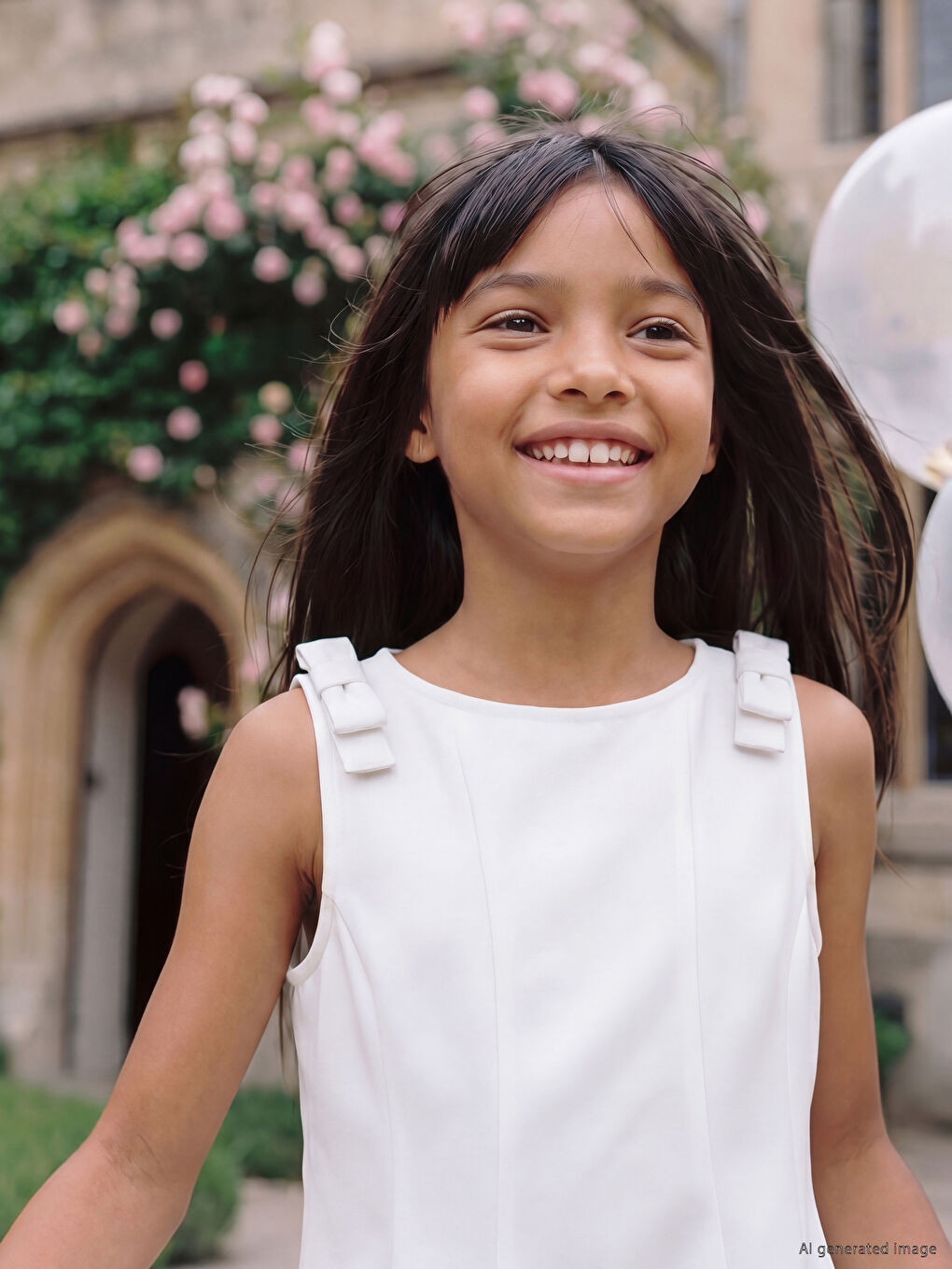 Girl White Dress-1