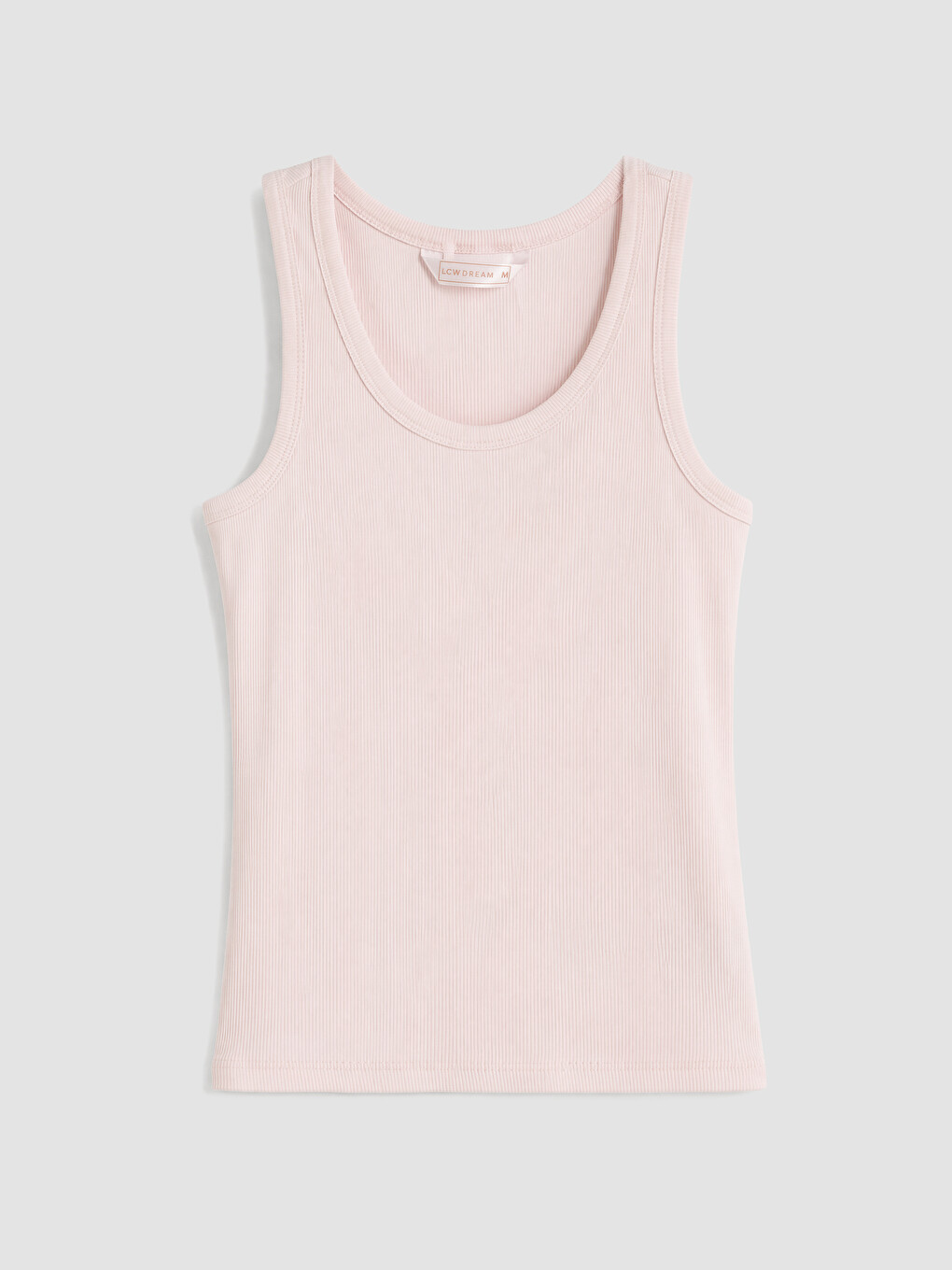 Pembe U Yaka Kadın Pijama Üstü