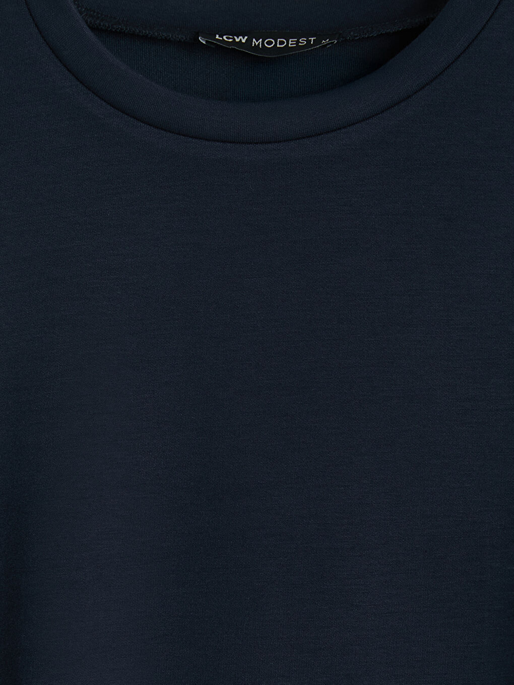 Lacivert Büzgülü Soft Touch Kadın Sweatshirt Tunik-3