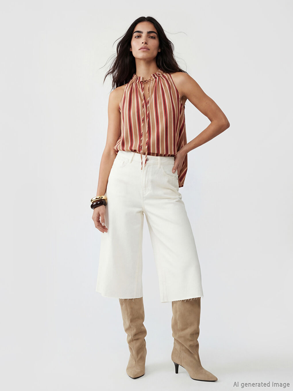 Bermuda Fit Women's Denim Shortolon