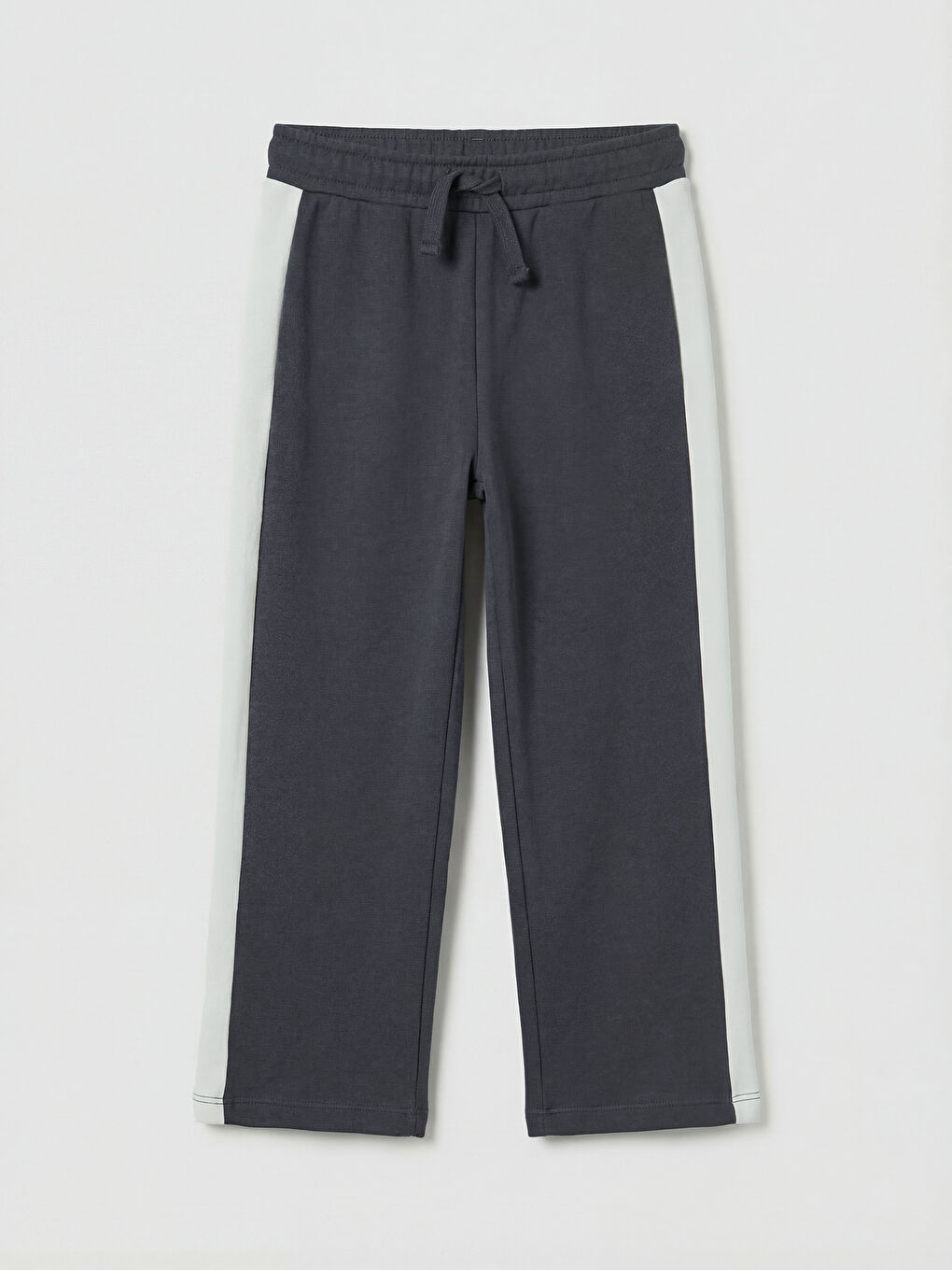 Antrasit Beli Bağcıklı Erkek Çocuk Eşofman Alt