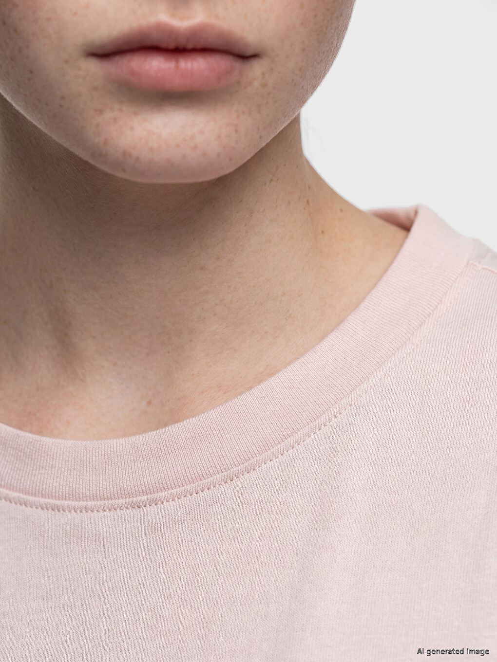 Crew Neck Printed Women's T-Shirt-2