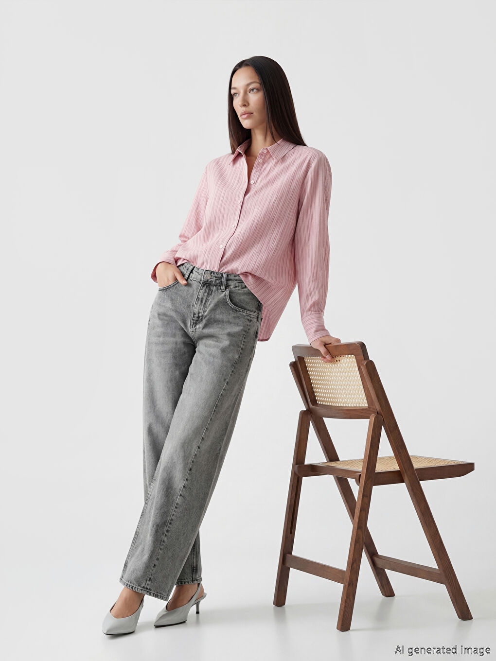 Prugasta ženska košulja-1