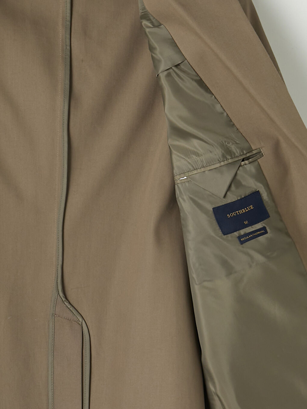 Kahverengi Loose Fit Erkek Blazer Ceket-3