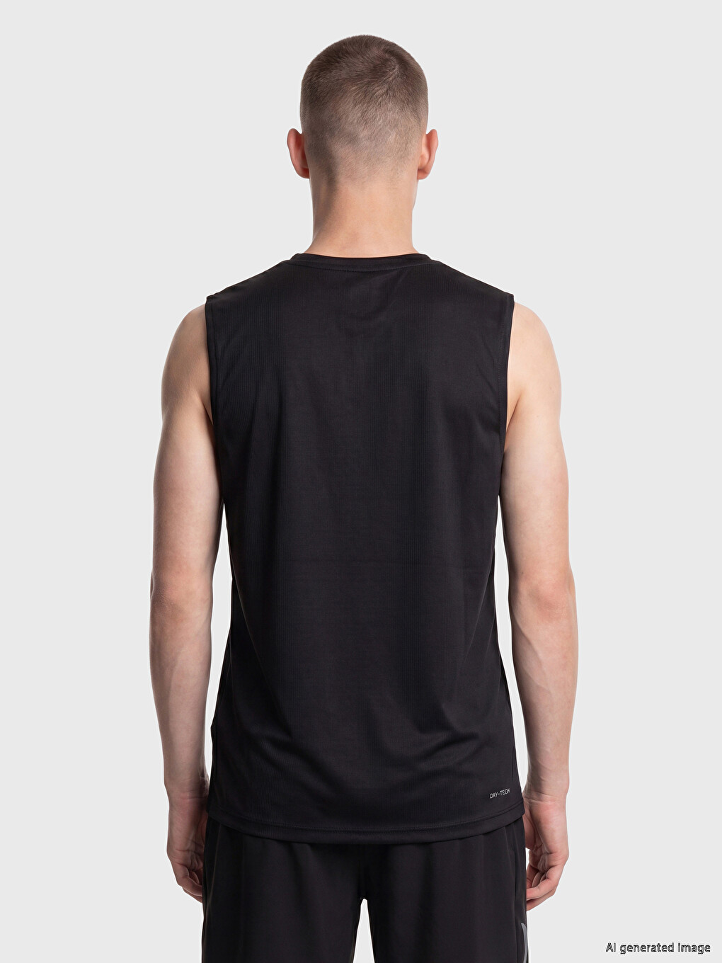 Crew Neck Men's Athletic Tank Top-3