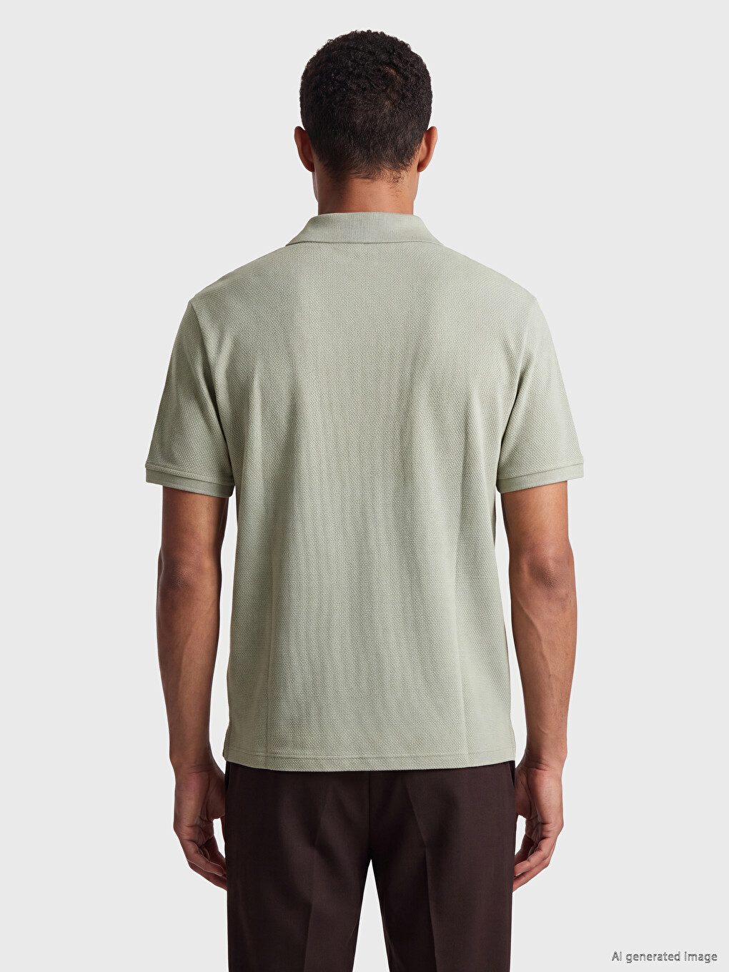 T-shirt Vert Homme-3