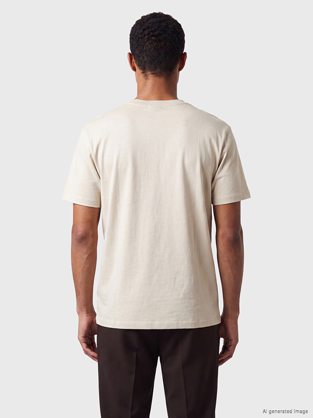 Crew Neck Men's T-shirt-3