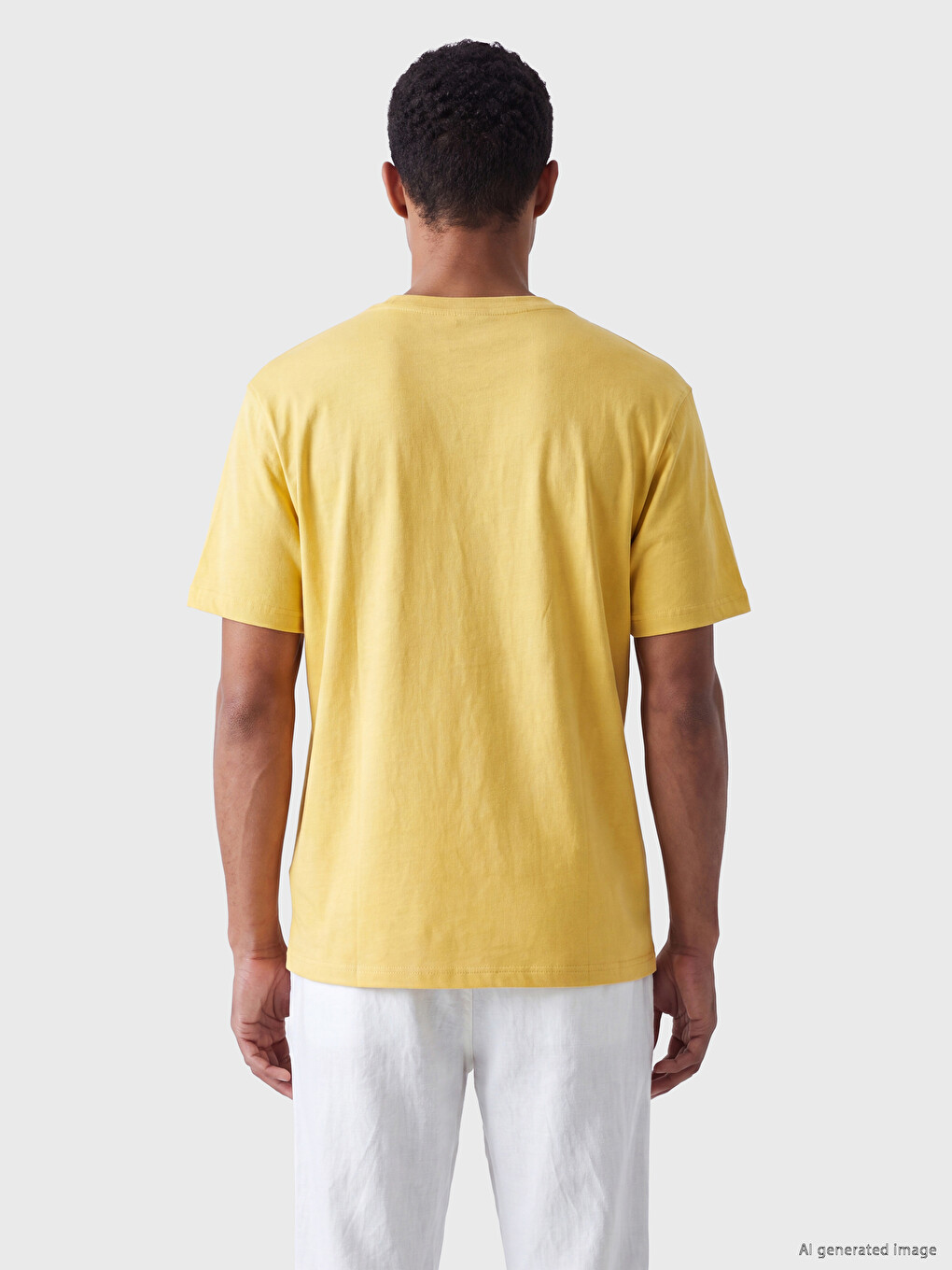 Crew Neck Men's T-shirt-3