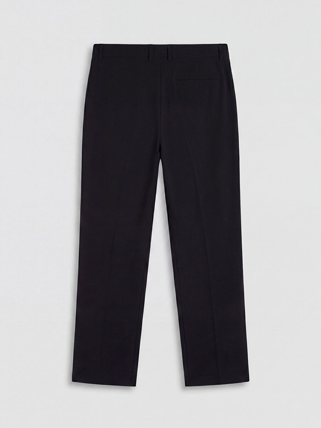 Siyah Regular Fit Erkek Pantolon-1