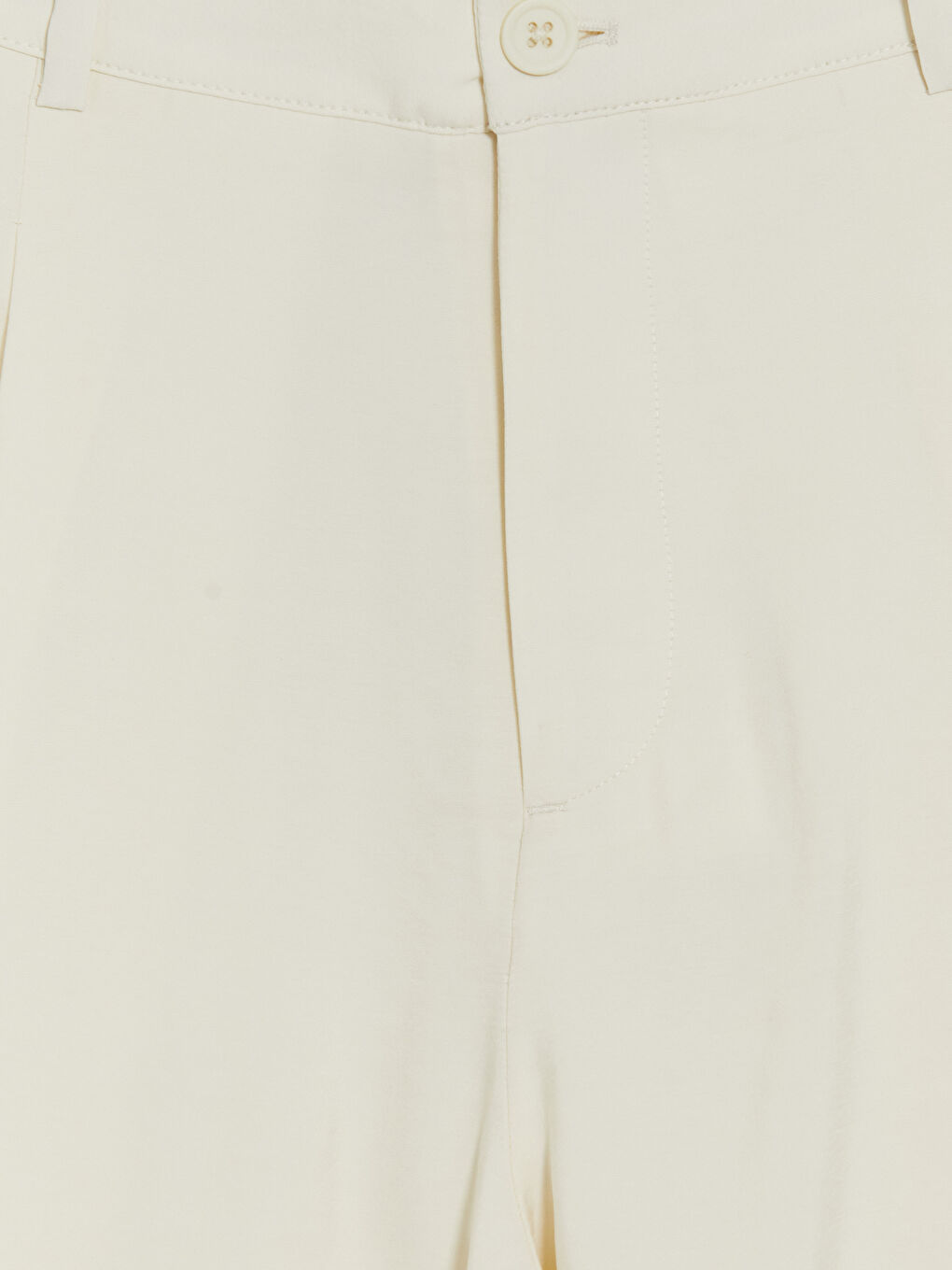 Beyaz Regular Fit Erkek Pantolon-2