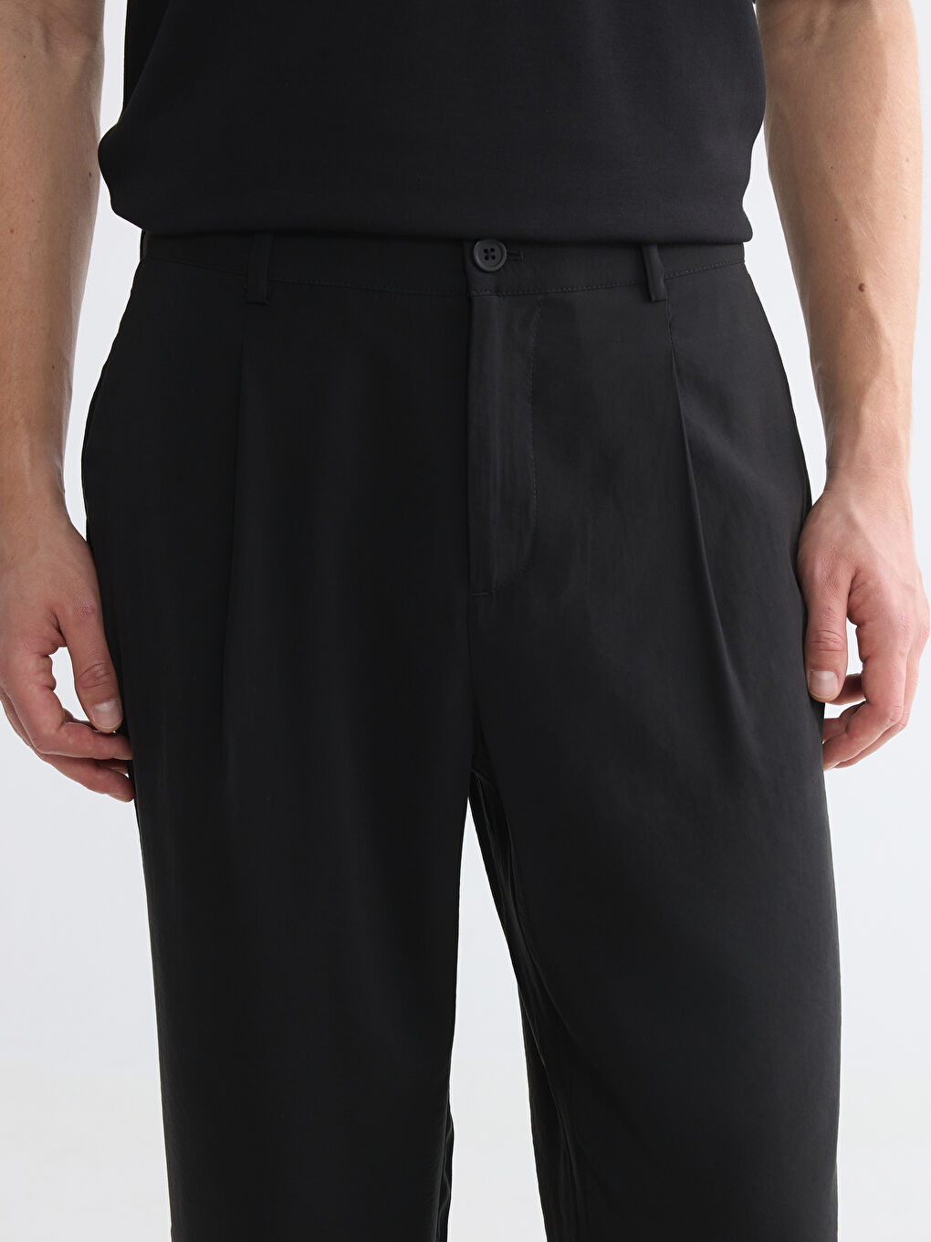 Regular Fit Men's Trousers-3