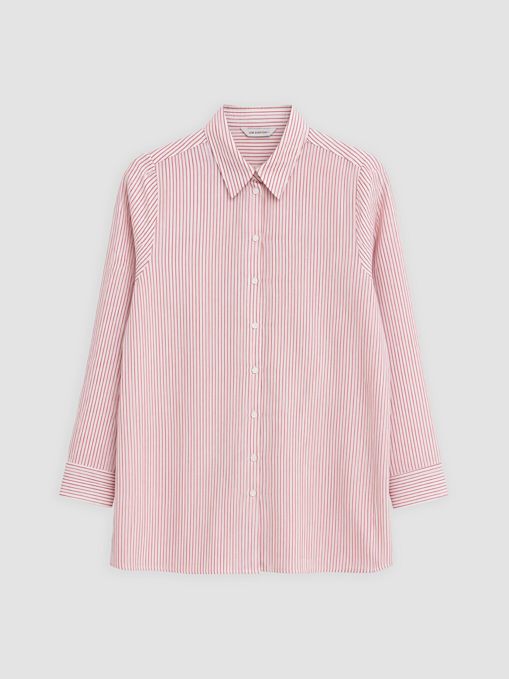 Striped Poplin Women's Shirt Tunic