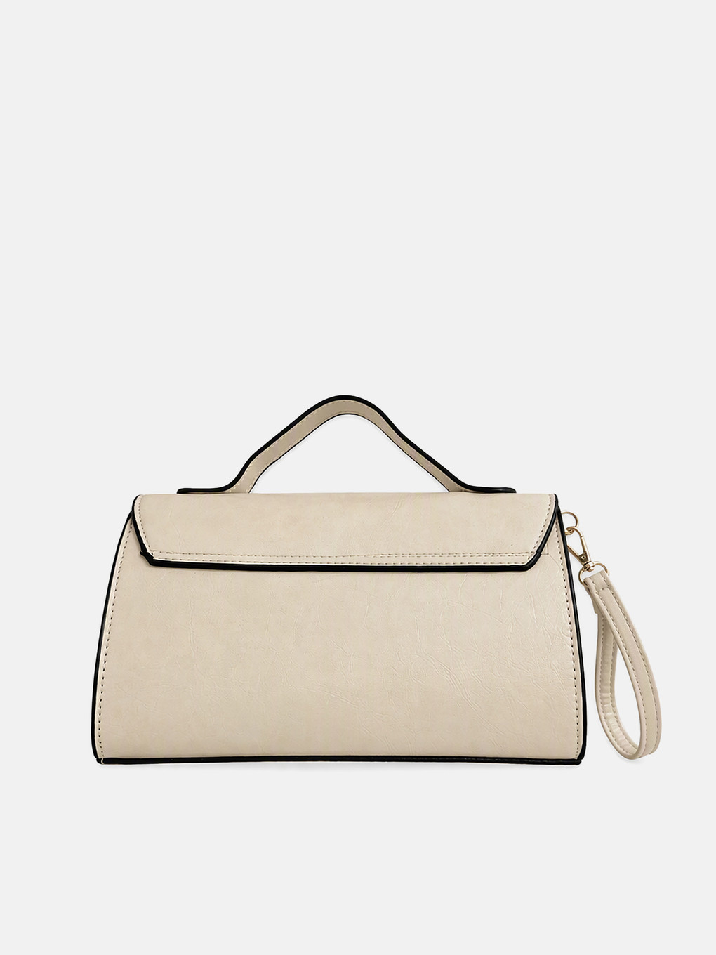 Woman Ecru Shoulder Bag-1